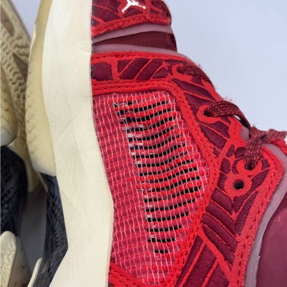 Nike Air Jordan Women’s Size 6.5 XXXVII 37 Low Lift Up Team Red - Picture 9 of 13